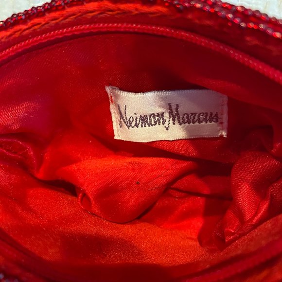 Vintage Bead pouch white points@missing beads - Picture 4 of 5